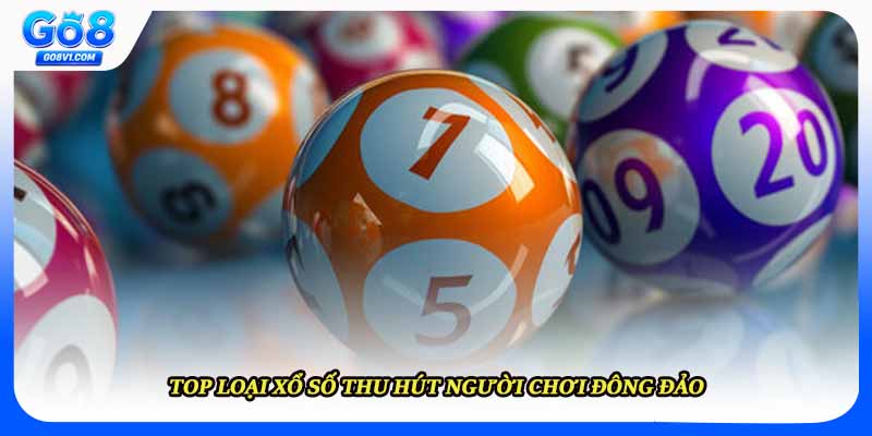 Top loại xổ số thu hút người chơi đông đảo